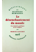 Le desencantement du monde