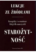 Lekcje Ze Źródłami Starożytność