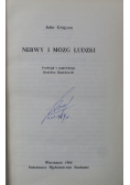 Nerwy i mózg ludzki plus autograf Graysona