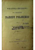 Wskazówka abecadłowa do dziejów Narodu Polskiego 1878 r