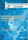 Pedagogika i zarządzanie edukacją i rozwojem