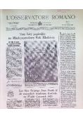 L'osservatore Romano Nr 1 do 12 / 85 plus 2 numery nadzwyczajne