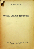 Antologia literatury patrystycznej