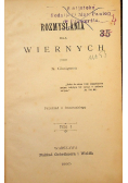 Rozmyślania dla wiernych  1895 r.