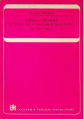 Polska literatura polemiczno - antyislamiczna XVI XVII i XVIII w Zeszyt 2