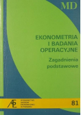 Ekonometria i badania operacyjne