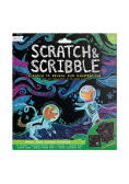 Zdrapywanki Scratch & Scribble Kosmiczne psy