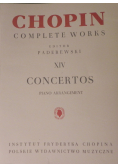 Chopin Complete Works XIV Concertos