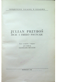 Życie i dzieło poetyckie Przyboś