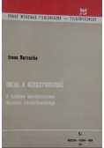 Ideał a rzeczywistość O krytyce moralistycznej Mariana Zdziechowskiego