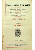 Breviarium Romanum 1926 r