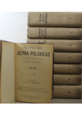 Słownik języka polskiego tom  I-VIII 1900r