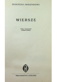 Arnsztajnowa wiersze