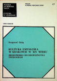 Kultura umysłowa w Krakowie w XIV wieku