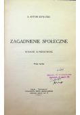 Zagadnienia społeczne  1939 r.