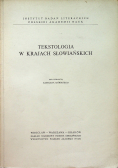 Tekstologia w krajach słowiańskich