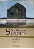 Następne scholia do tekstu implicite