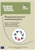 Przejrzystość procesu stanowienia prawa