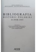 Bibliografia historii polskiej za rok 2005