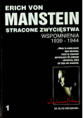 Stracone zwycięstwo Wspomnienia 1939  1944 Tom 2