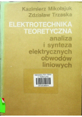 Elektrotechnika teoretyczna analiza i synteza elektrycznych obwodów liniowych