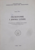 Filozofowie i zwykli ludzie