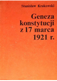 Geneza konstytucji z 17 marca 1921r.