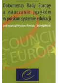 Dokumenty Rady Europy a nauczanie języków