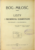 Bóg miłość Listy i przemówienia eucharystyczne  1913 r