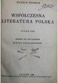 Współczesna Literatura Polska 1930 r
