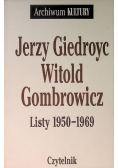 Listy 1950 - 1969