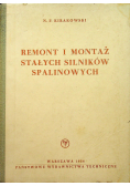Remont i montaż stałych silników spalinowych
