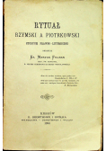 Rytuał rzymski a piotrkowski 1896 r
