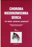 Choroba niedokrwienia serca. Co lekarz wiedzieć powinien?