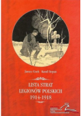 Lista strat Legionów Polskich 1914 - 1918