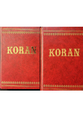 Koran 2 tomy reprint z 1858r