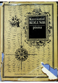 Krzysztof Kolumb Pisma
