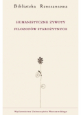 Humanistyczne żywoty filozofów starożytnych