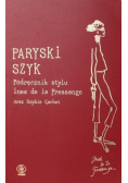Paryski szyk podrecznik stylu