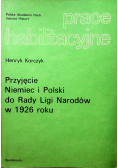Prace habilitacyjne