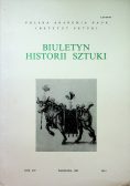 Biuletyn historii sztuki 4 numery