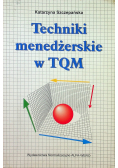 Techniki menedżerskie TQM