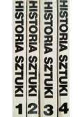 Historia sztuki Tom od I do IV