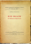 Ród Prusów w wiekach średnich 1948r.