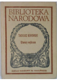 Tadeusz Borowski Utwory wybrane