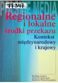 Regionalne i lokalne środki przekazu
