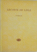 Leconte de Lisle Poezje