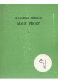Mrożek Małe prozy