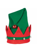 Czapka Elfa z dzwoneczkami
