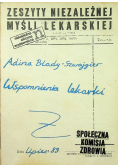 Wspomnienia lekarki drugi obieg